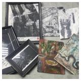 - Macabre art work lot original work