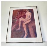 Macabre art 22x28'Original artwork -Super cool