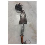Damascus knife