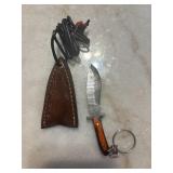 Damascus knife