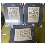 New Frameless 16x20 frames - nice