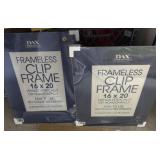New Frameless 16x20 frames - ser of 2