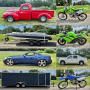 BOAT, CARS, TRUCKS, BIKES, CONCRETE FLOOR GRINDING/FINISHING EQUIPMENT, ENCLOSED TRAILER & MORE!