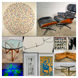 ONLINE ONLY MID CENTURY FURNITURE, ARTWORK, NEW SHOES, COLLECTIBLES & MORE!