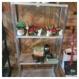 Metal shelf no contents