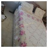Nice Bed, comes with pillow shams and comforter