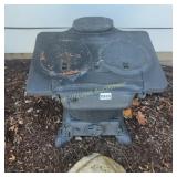 Small Wood Stove ( used as garden decor)