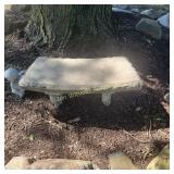 Cement Bench