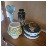 Vase, Trinket Box, Bottle