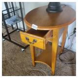 Small Round End Table