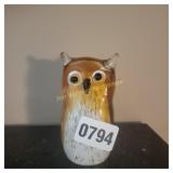 Owl Glass Paper Weight