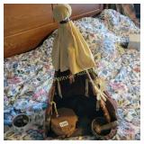 Tee Pee, Drum, Bowl ( Doll  Size)