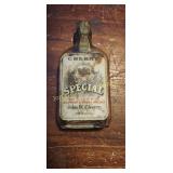 Danville, Il Advertisement Whisky Bottle