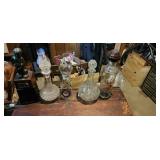 Vintage Wine, Brandy Bottles