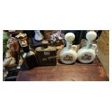 Vintage Whiskey Decanters