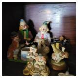 Clown Figurines