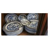 Churchhill Blue Willow Vintage China