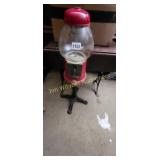 Gum Ball Machine on Stand no key