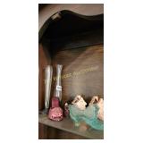 Bud Vases, Glass Slippers
