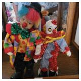 Clowns ( one is wind up)