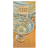 Carnival Glass Candy Dish