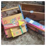 Wood Wagon, Crayon Holder, Truck
