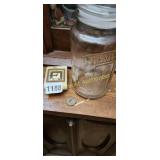Vintage Jar, Travel Clock