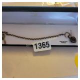Ruby Heart Bracelet