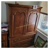 Heavy Wood Dresser