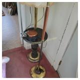 2 Vintage Floor Lamps