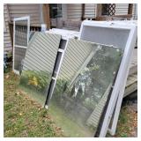 Assortment of Windows/ Screens, Mirrors