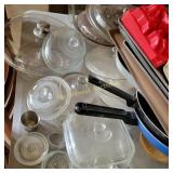 Glass Lids, Baking Pans
