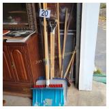 Snow Shovels, Hoes
