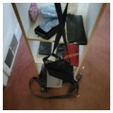 Purses, Small White Stand, Magnify Glass
