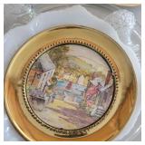 Plates, Figurines, Vintage Glass