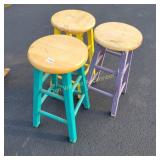 3 Matching Stools