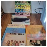 Records Foreigner, Foghat, Rolling Stones