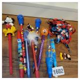 Mickey  Pencils, Pens, Landyards