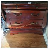 4 Drawer End Table and Lamp
