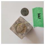 Nickel Block and Penny
