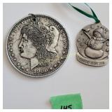 Coin Charm ,Ornament
