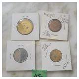 Tokens Nugget, Milk, Hoffman Mint