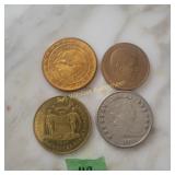 Tokens/Coins  St of Ill, Nat Ed Assoc. WS, Ronald