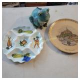 Vintage Chip/Dip Bowl, Frog