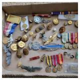 Military Pins, Pin Backs