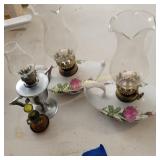 Vintage Small Aladdin Oil Lamps