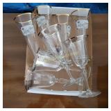 Fuberg Beer Glasses, Stem Glasses