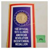 1993 Official Illinois Bicentiennal Medallion