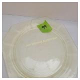 Vintage Depression Glass Plate