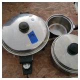 Saladmaster Electric Skillet and Pans